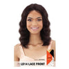 100% VIRGIN HUMAN HAIR LACE FRONT WIG, LOOSE DEEP 14 INCH" - GALLERIA  LD14 (LAR39) - STARCURLS.COM 