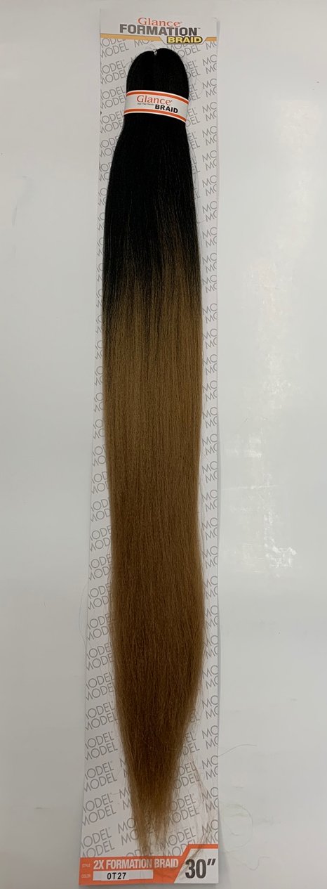 GLANCE 2X FORMATION PRE-STRETCHED BRAID 30" (4PACK DEAL) - STARCURLS.COM 