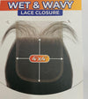 HAUTE 100% VIRGIN HUMAN HAIR ,WET & WAVY LOOSE DEEP 4X4 CLOSURE - STARCURLS.COM 