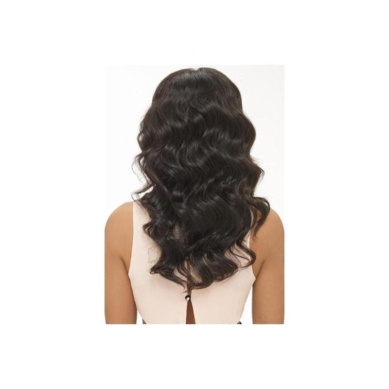 100% Brazilian Natural Remy Hair Lace Wig (BL003) - (VIRGIN Natural Black) - STARCURLS.COM 