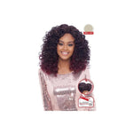 LACE FRONT WIG, SWISS LACE WITH REVERSE DEEP PART , WATER CURLS 16-18"  (LSD06) - STARCURLS.COM 