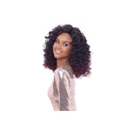 LACE FRONT WIG, SWISS LACE WITH REVERSE DEEP PART , WATER CURLS 16-18"  (LSD06) - STARCURLS.COM 