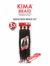 KIMA BOHO BOX BRAID 22" CROCHET BRAID -3X  (KBX22) - STARCURLS.COM 
