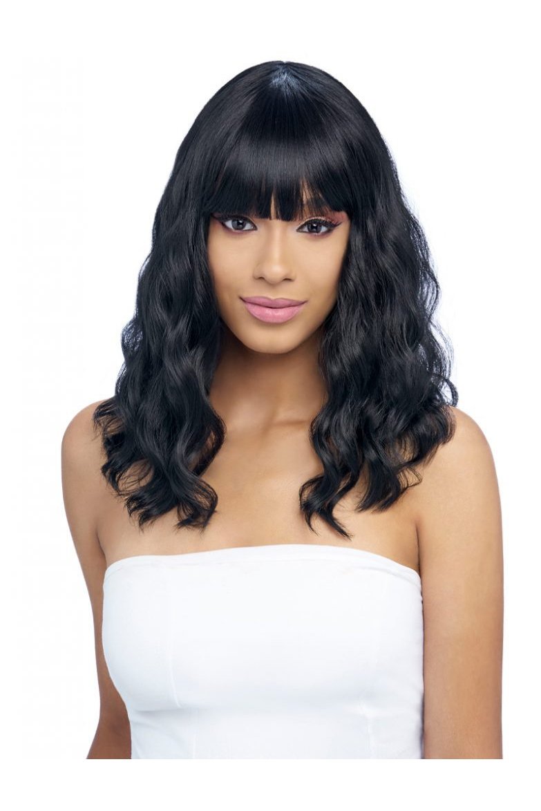 GO GO COLLECTION, FASHION WIG WITH BANG  (GO118) - STARCURLS.COM 