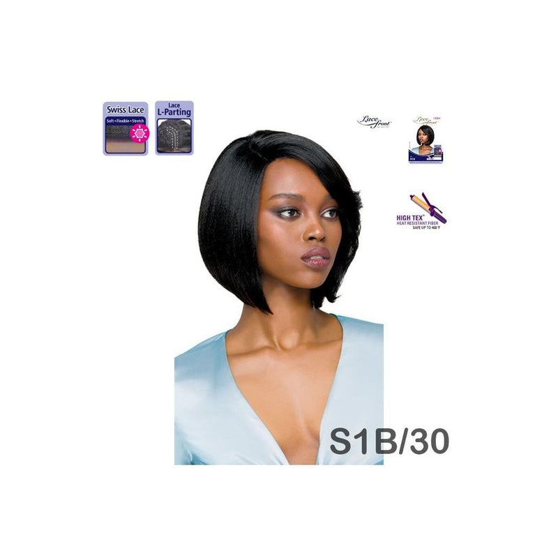 OUTRE SYNTHETIC HAIR SWISS LACE FRONT WIG - ALIA - STARCURLS.COM 