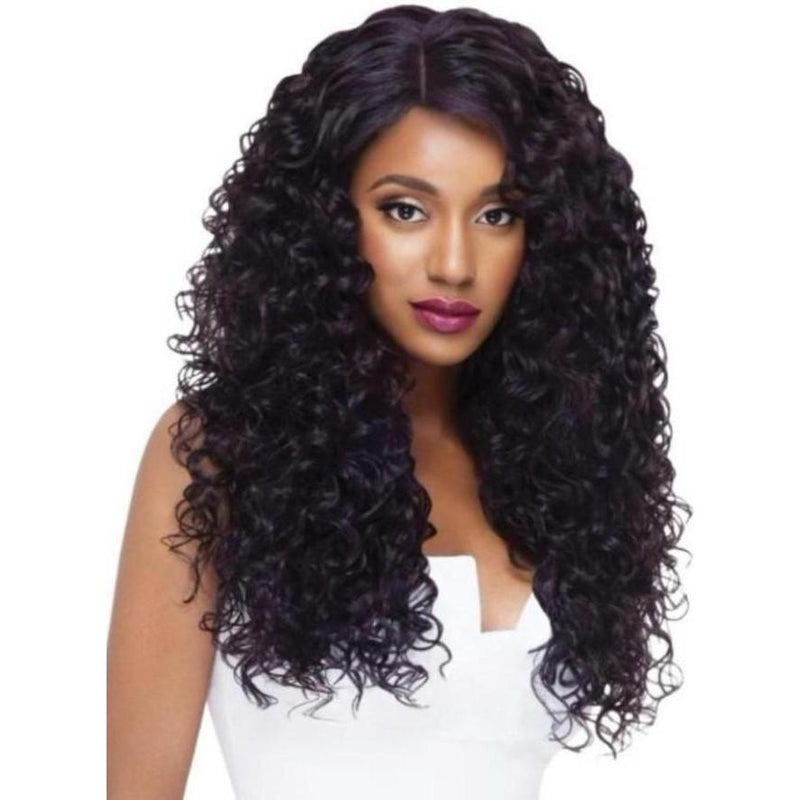 SWISS X LACE FRONT FULL WIG - AMBER 26" LONG NATURAL CURLY - STARCURLS.COM 