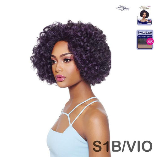 OUTRE SYNTHETIC SWISS LACE FRONT WIG - CURLY VOLUMINOUS - ANTONIA - STARCURLS.COM 
