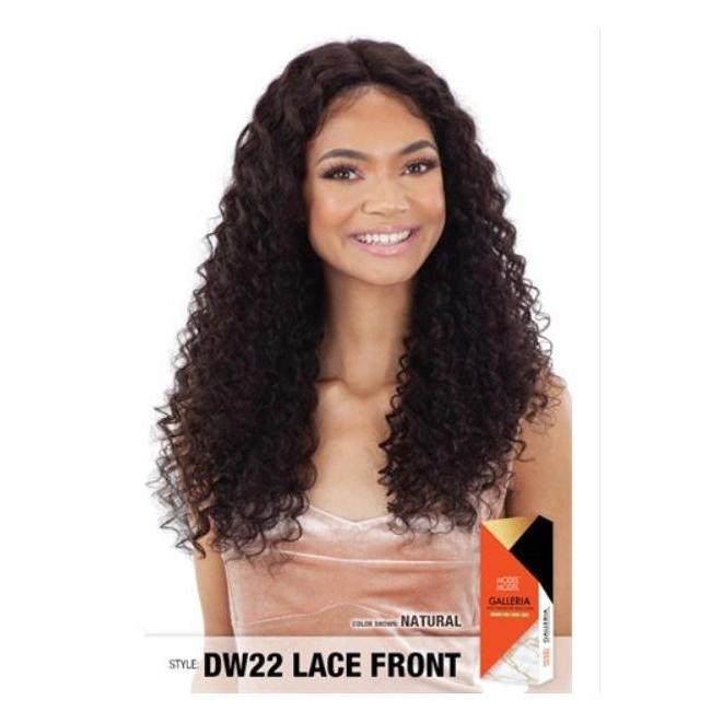 100 VIRGIN HUMAN HAIR LACE FRONT WIG DEEP WAVE 22 INCH