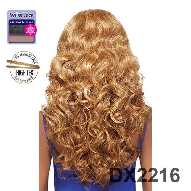 OUTRE SWISS LACE FRONT I - PART WIG - VOLUMINOUS CURLY - MADISON - STARCURLS.COM 