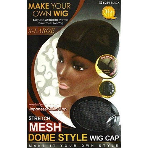 QFitt Collection Mesh Dome Style Wig Cap - X Large (5021B) - STARCURLS.COM 