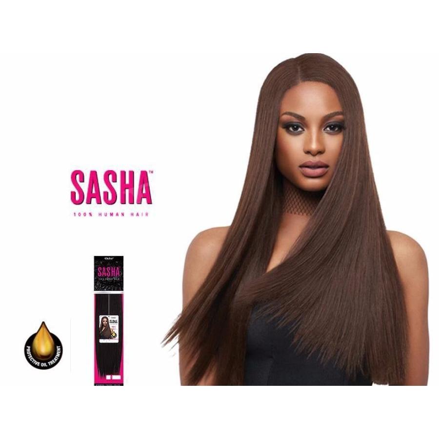 100% HUMAN HAIR WEAVE - SASHA YAKI [8 to 18]