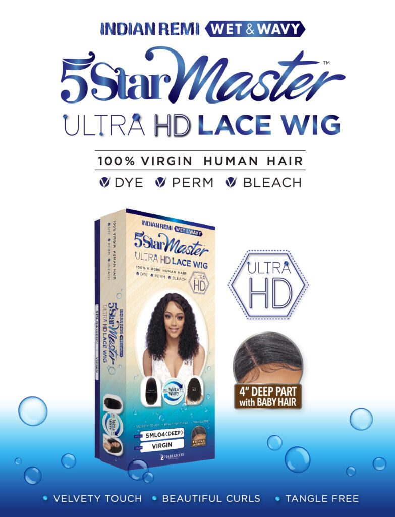 100% HUMAN HAIR UHD LACE WIG , WET & WAVY (5ML04) - STARCURLS.COM