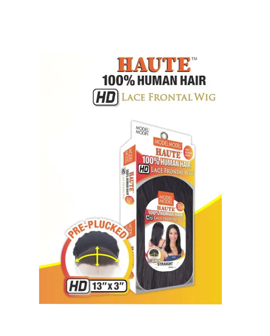 MODEL MODEL 100% HUMAN HAIR 13x3 HD LACE FRONTAL WIG - ST22 (WQT22)